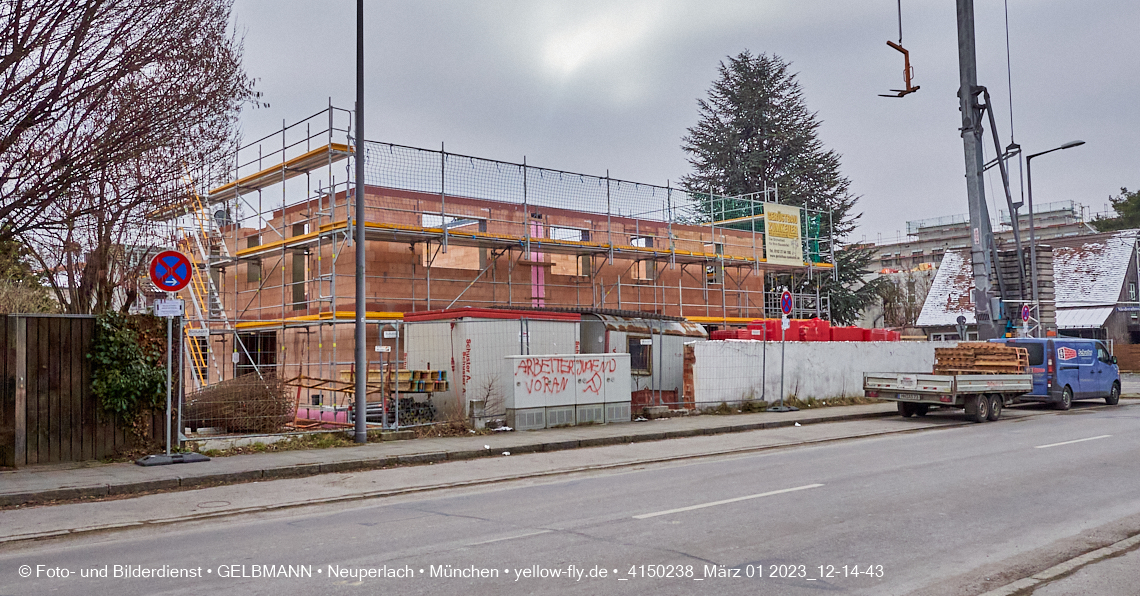 01.03.2023 - Baustelle an der Niederalmstraße 16